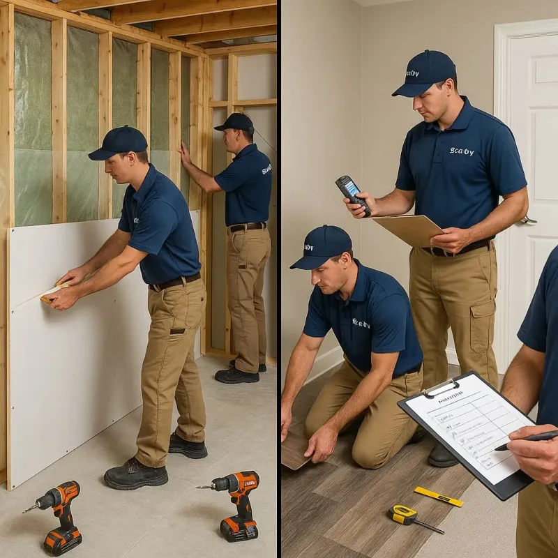 Repairs and Reconstruction process in Miami County, OH